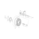 ARKA TEKER MİLİ BURCU (K-LIGHT202)