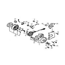 MOTOR KAPAĞI SOL TAPA KÜÇÜK (RT250)